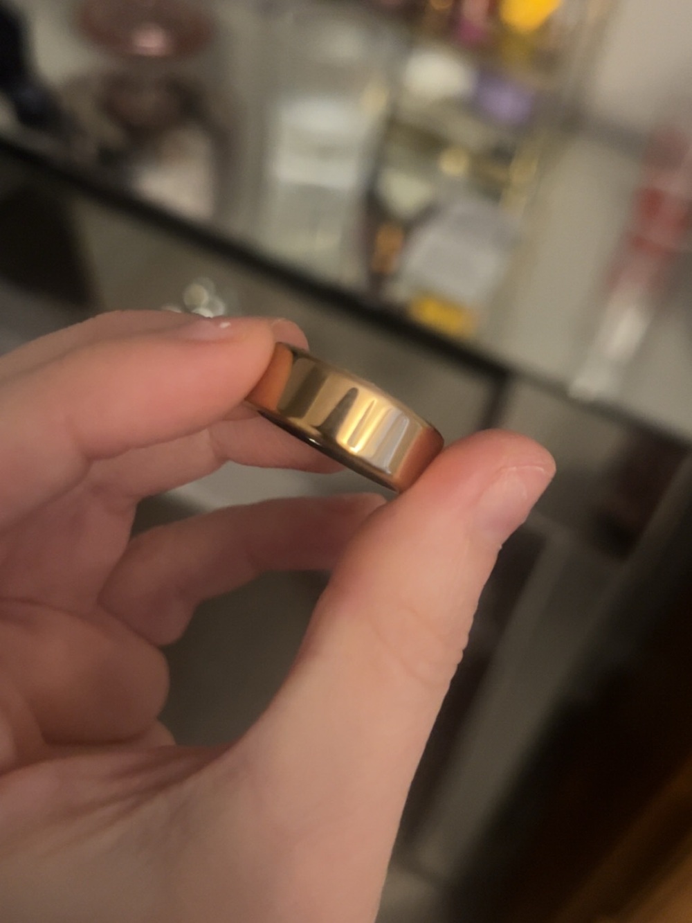 Colmi Oura Smart Ring in Gold